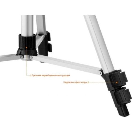 Laser bison Cross 3D 34908-2, 3x360 °, 20m/70m, acc. +/- 0.3 mm/m, tripod-9