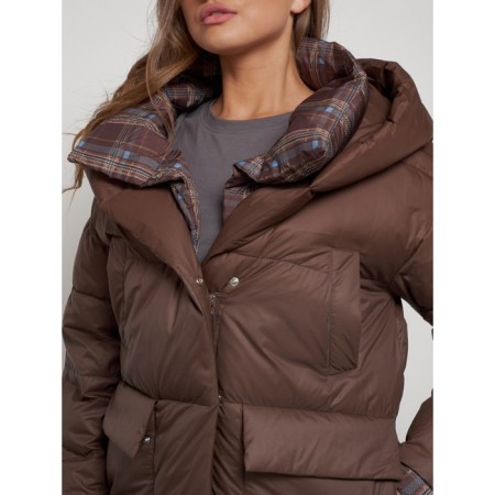 Winter jacket, size 46, brown color-13