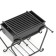 Ground Grill "Hera" steel thickness 10 mm, 40 x 35 cm (with pens 40 x 55 cm)