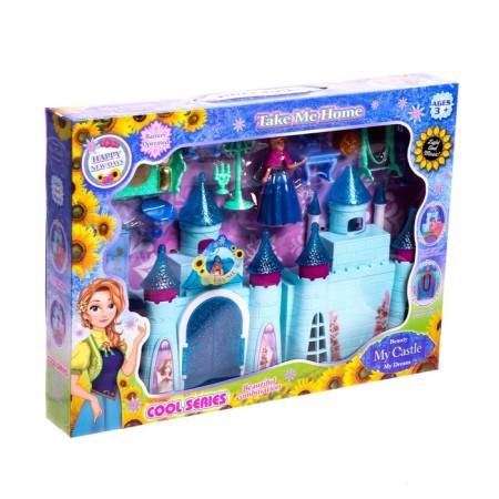 Castle for dolls "Miracle" with accessories, light, sound-6