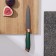 Knife Kitchen shade "Esiralda", universal, blade 12.5 cm, green color
