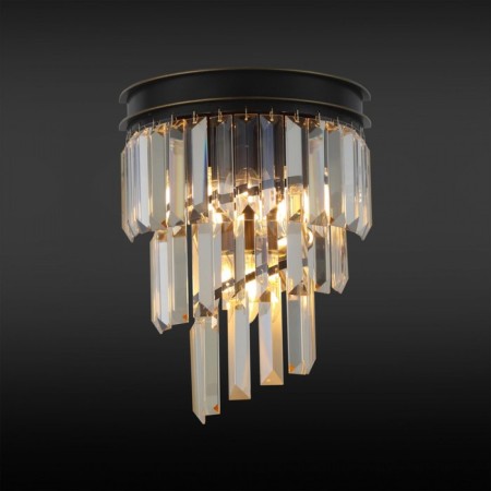 Lamp Citilux "Martin" CL332432, 12.5x32 cm, 3x60W, E14, brown color-1