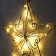 LED figure "Zvezda" 31 cm, metal, batteries AAX2 (not complete), glow of warm white