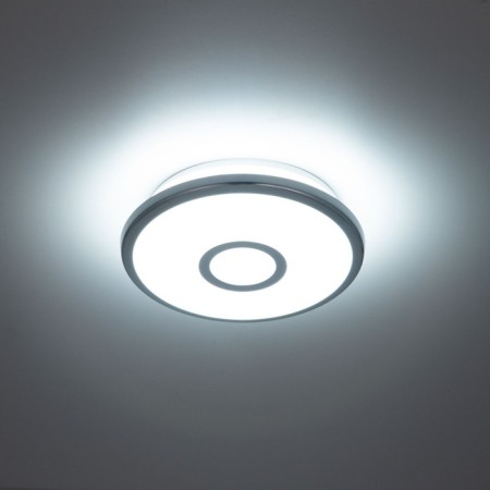 Lamp Citilux "Starlight Smart" CL703A10G 20.8x20.8x5.9 cm, 1x13W, LED, Gray color.-4