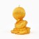 New Year's candle "Snake on Coins", for the New Year, Golden, 78 x 61 x 52