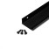 Penfois handle Cappio RT002BL, L = 1200 mm, m/o 960 mm, black color, 4 pcs.