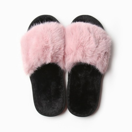 Women's slippers with an open nose size 37-38, peach color-5