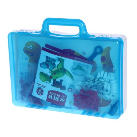Designer in the “Animals” suitcase, with an electric screwdriver, 8 animals, 172 details-6
