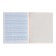 Subject “Domino”, 48 sheets in a ruler, “literature”, plastic cover, offset block