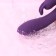 Rabbit Oka Vibrator, clitoris stimulator, G, 10 modes, 22 x 4 cm, purple
