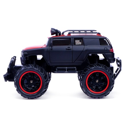 Radio -controlled car "Bigfoot" works on batteries, a scale of 1:20-1