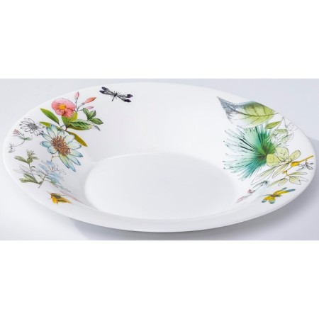 Deep plate OLAFF "Adele", glass -ceramic, d = 22 cm-2