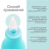 Children's nasal aspirator, with a cap, turquoise color