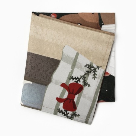 New Year. Ethears 40x73 cm, 100% cotton, sarzha 190 g/m2-5