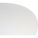 Round table Skandi metal, white/natural 90x90x73 cm