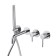 Bath mixer Abber Wasser Kreis AF8130, built -in, shower set, chrome