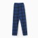 Male pants homemade, color blue-black cage, size 52