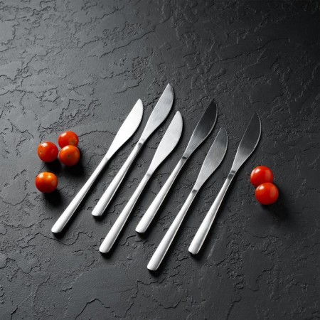 Stainless steel knives are Sentiment, length 23 cm, 6 pcs, silver color-4