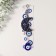 Suspension from the evil eye "Month and hand of Fatima" 7.5x27 cm