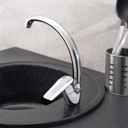 Kitchen mixer "RMS" SL131-011F, single-leaf, cartridge 35 mm, brass, chrome-2