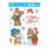 Interior sticker "Knitted bears", 21 x 29.7 cm, New Year