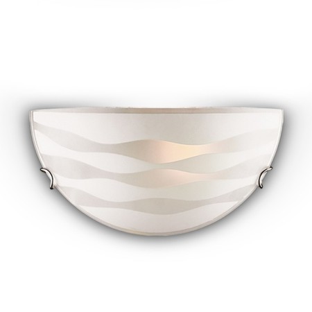 Bra Sonex. ONDINA, 100W, E27, 300x160 mm, white color