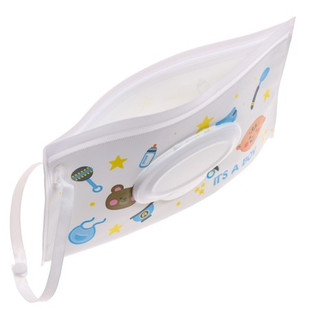 Container for napkins with a loophole "Stroller", color mix-7