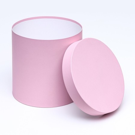Hat box dusty rose, 23 x 23 cm-2
