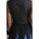 Women's dress, size 46, black color, blue