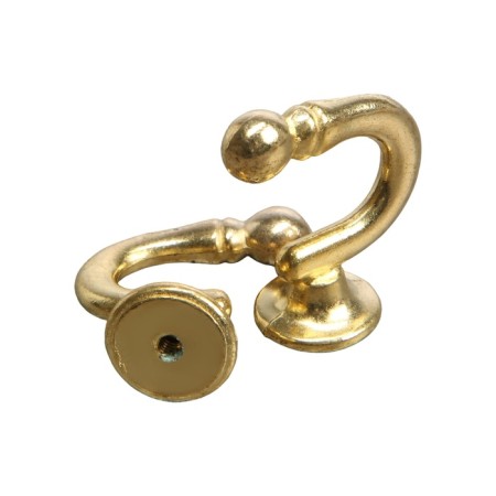 Hook for curtains ks003, one -rod, color gold-2