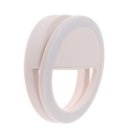 LED ring lamp for Luazon AKS-03, from batteries, 3 modes, white-3