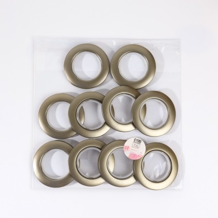 Curtains, d = 4.1/7.5 cm, 10 pcs, bronze color-2
