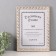 Photo frame Plastic A4 Format "Golden Bindment on White" 1.1x23.8x32.5 cm