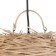 Ceiling Lamp from Rotan "Andi" 1x120W, E27, 40x40x26 cm