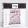 Lovelife Broken Lines Lowel Lowel EURO: Crystick 200x217cm+pillowcase 70x70cm-2pcs, Poplin, 125g/m²