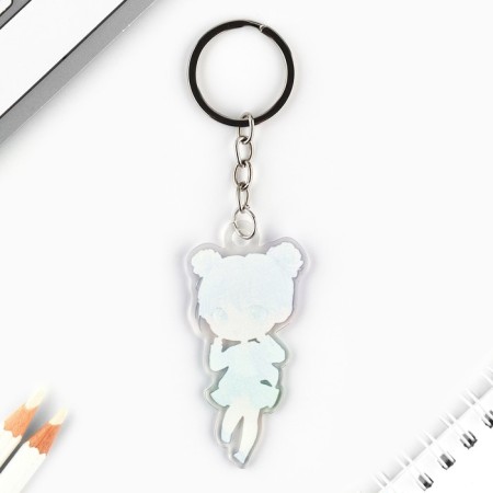 Key keychain children's acrylic "Chibi", 4.1 x 6.8 cm-3