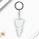 Key keychain children's acrylic "Chibi", 4.1 x 6.8 cm
