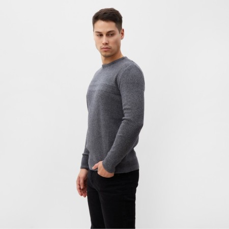 Male jumper, dark gray color, size 52-2
