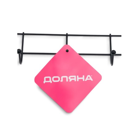 Hang -up hanger "Summer", 10 hooks, 55 × 5 × 3.5 cm, black-3