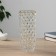 VAZA Glass "Alma Galant" circles, 24x10 cm, transparent