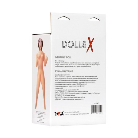 Infutal doll Toyfa dolls-x jennifer, brown-haired man, 2 holes, 160 cm-2