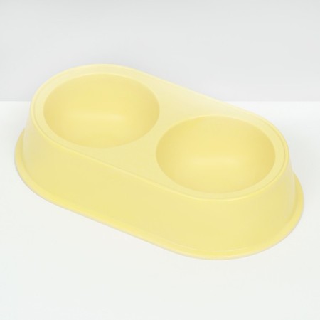 Bamboo double bamboo, 23.5 x 13 x 5 cm, yellow-2
