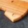 Board for feeding "cheese", 25x20 cm, array of ash