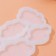 Form for candy "Cloud", silicone, 15 × 10.5 × 0.7 cm, 5 cells, white color