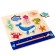 Frame insert 3 in 1 "Animal World" 22.5 × 22.5 × 0.7 cm, mix