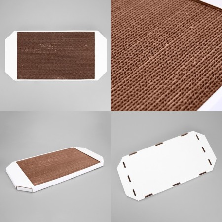 Club-lane from corrugated cardboard, 57 x 28.5 x 2.5 cm-6