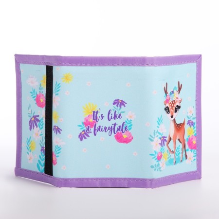 Gift set for the girl "Olenenok", wallet, notebook, pen-6