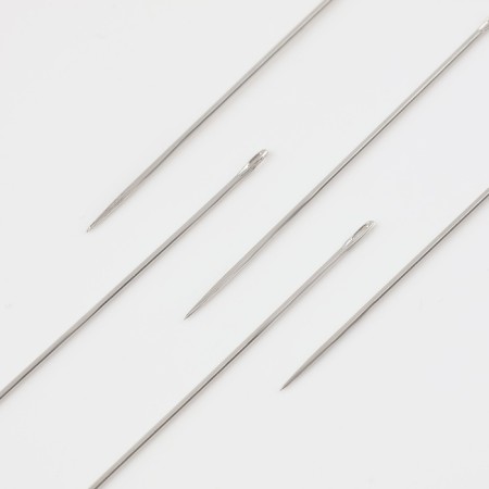Sewing needles, d = 0.8 mm, 4.5 cm, 10 pcs-1