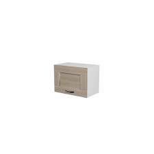 Cabinet hinged lira 500x300x360 with lifting door white/quado shimo bright