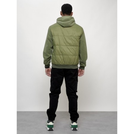 Sports male jacket, size 58, green color-12